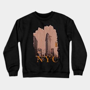 New York City Flatiron Building Crewneck Sweatshirt